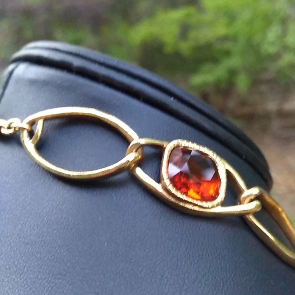 VHTF Swarovski REAL Gemstone Drop Station Çrystal - Picture 6 of 16